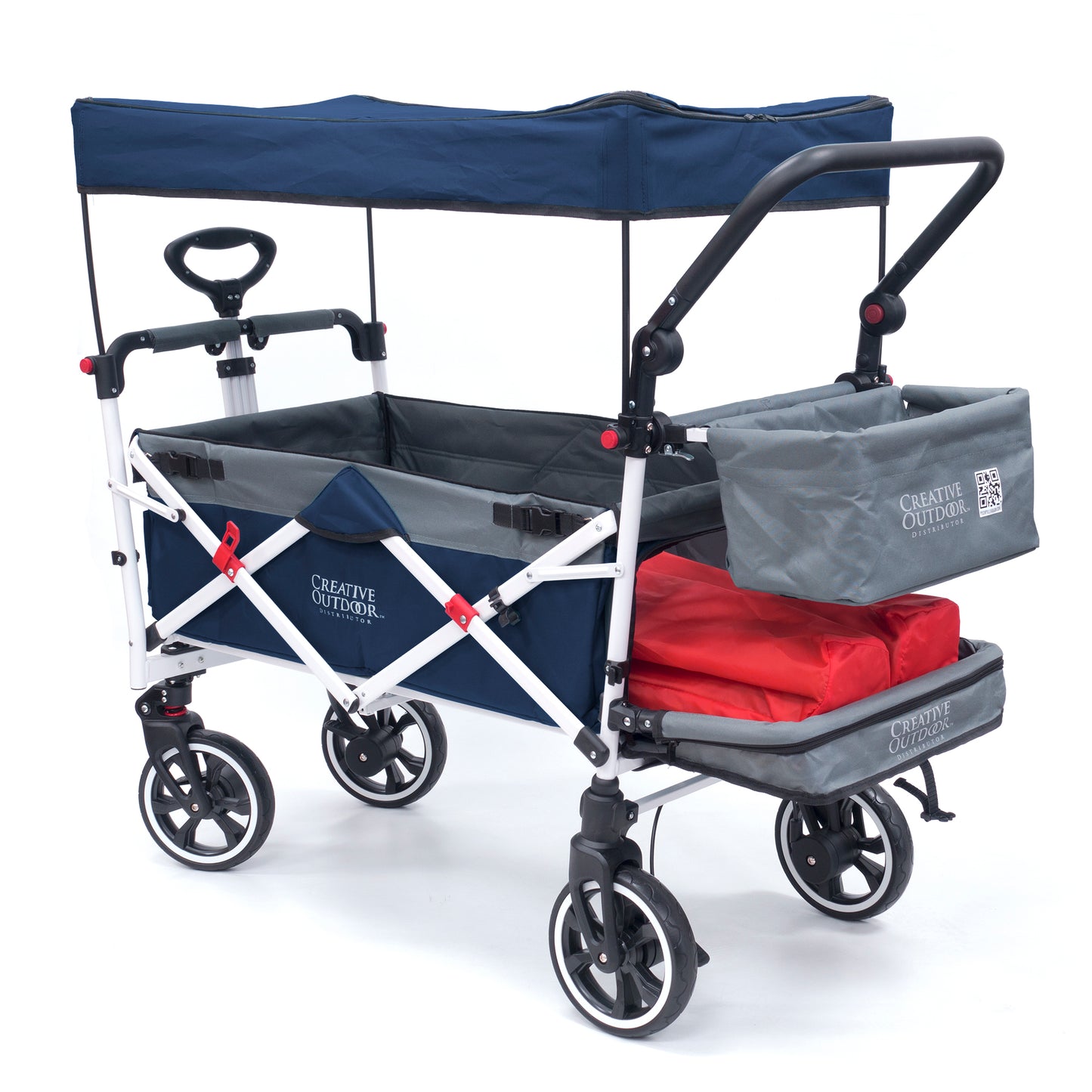 Titanium Series Stroller Wagon - Custom Folding Wagons