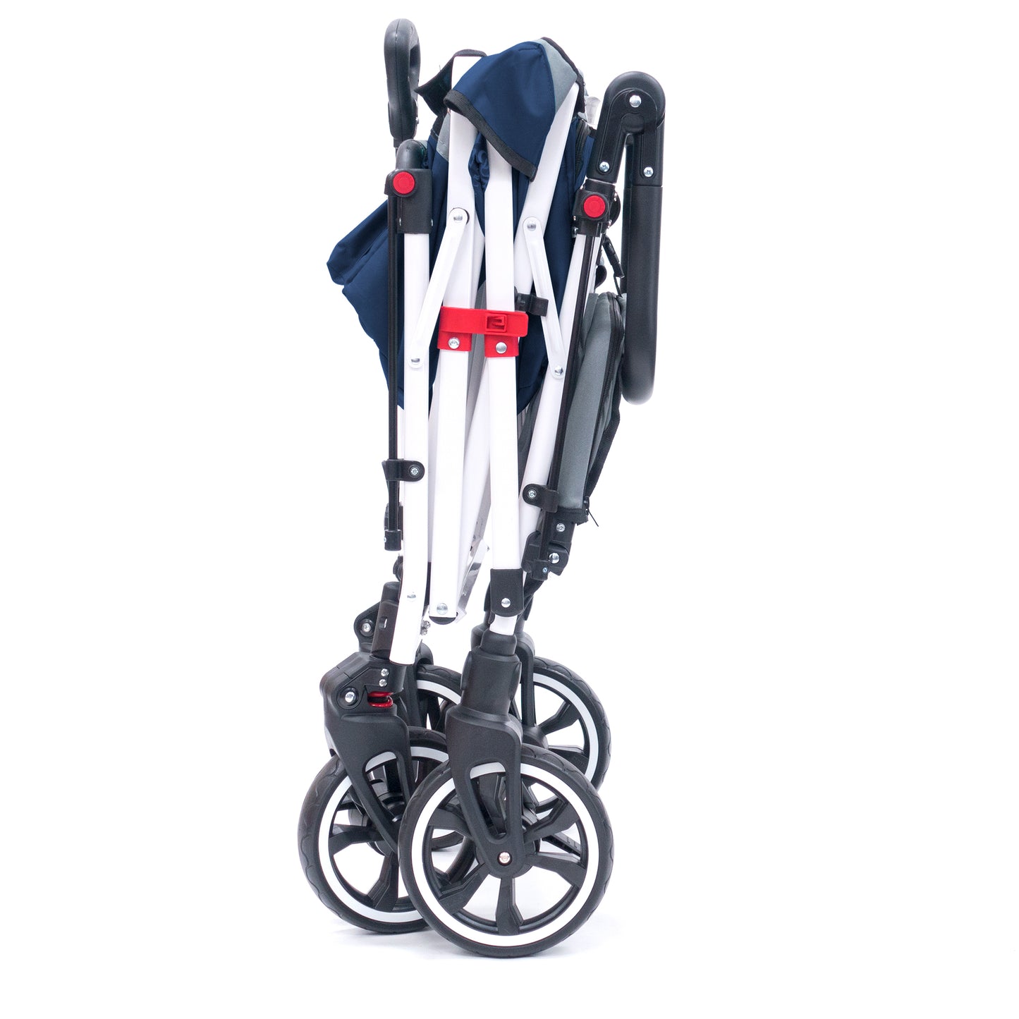 push-pull-titanium-series-plus-folding-wagon-stroller-with-canopy-navy-blue