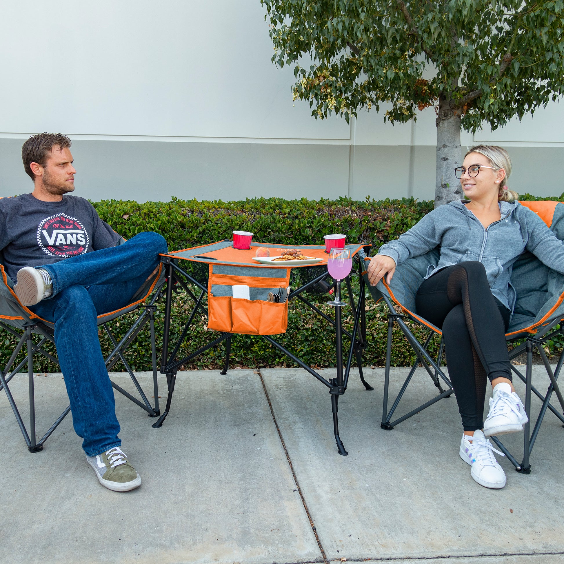 two-height-folding-wine-table-orange-gray