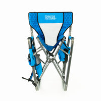 Thumbnail for 2 Ocean Diamond Rocking Chairs + 1 Blue Wine Table - Custom Folding Wagons