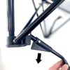 Adjustable Height Folding Wine Table | Red - Custom Folding Wagons