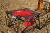 Adjustable Height Folding Wine Table | Red - Creative Wagons