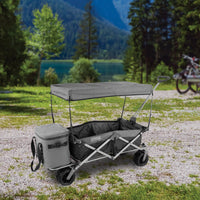 Thumbnail for All-Terrain Deluxe Wagon - Black Gray - Creative Wagons