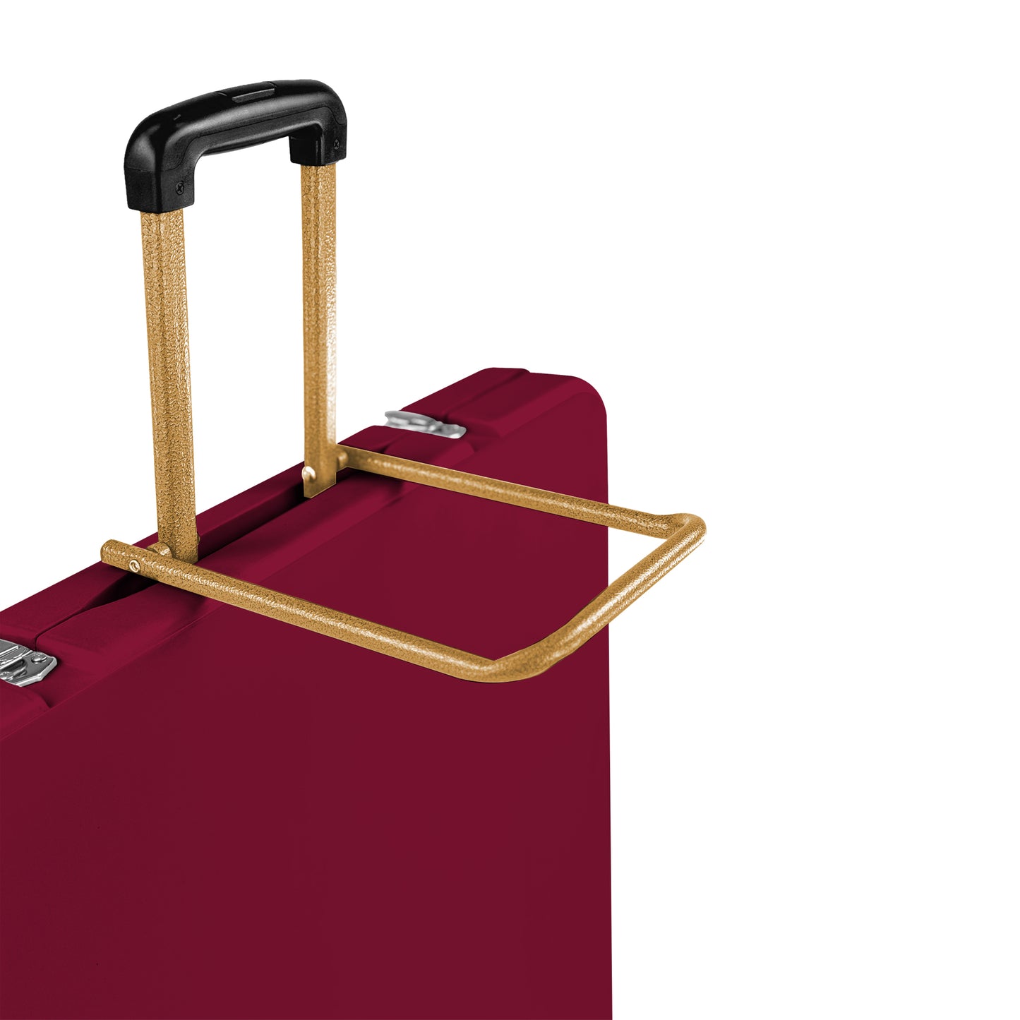 The Rolling Table - 6 ft. Folding Table on Wheels - Team Colors - Dark Red & Dark Yellow