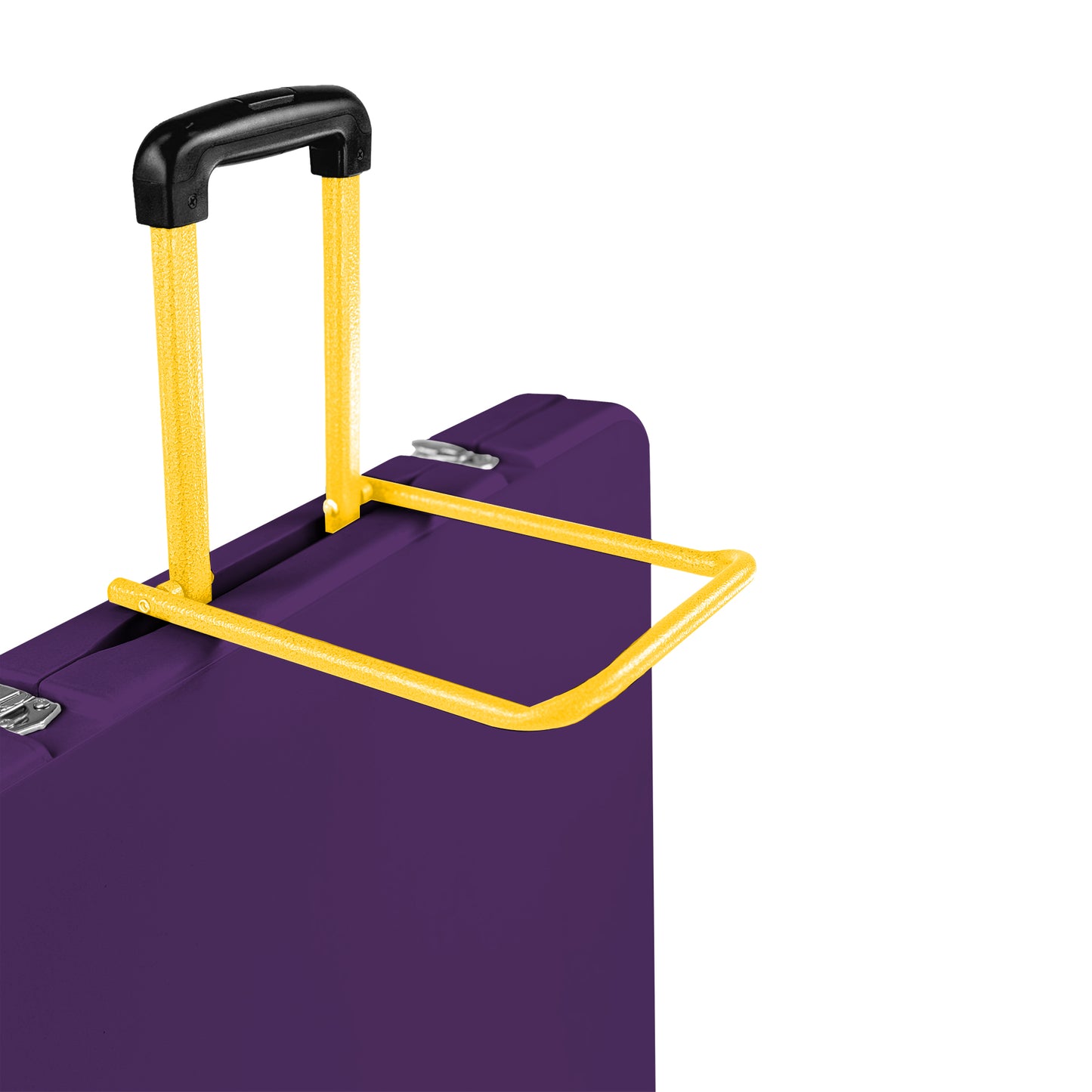 The Rolling Table - 6 ft. Folding Table on Wheels - Team Colors - Purple & Yellow