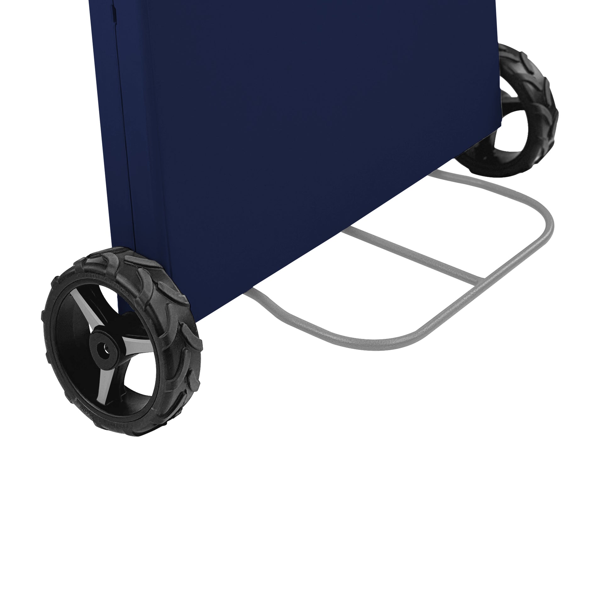 The Rolling Table - 6 ft. Folding Table on Wheels - Team Colors - Blue & Gray - Creative Wagons