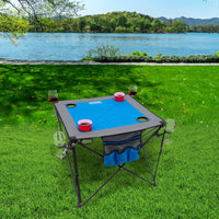 Thumbnail for Folding Wine Table | Blue - Creative Wagons