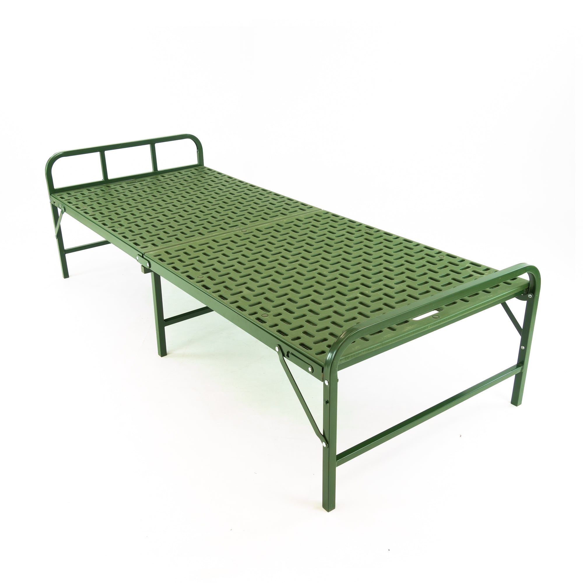 Foldable store iron cot