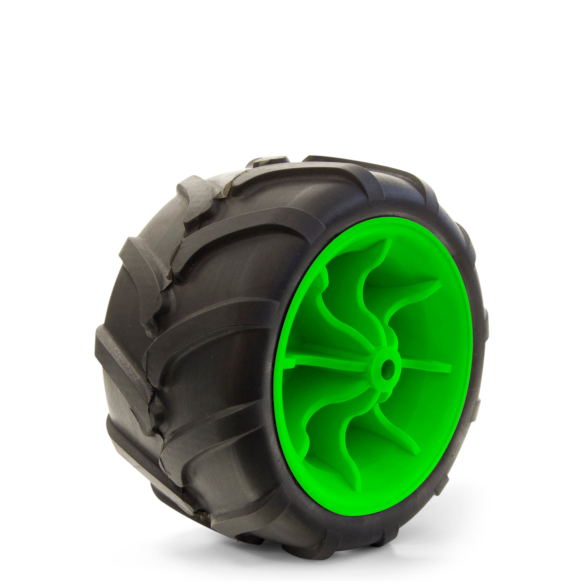 All-Terrain Folding Wagon Wheel Black/Green