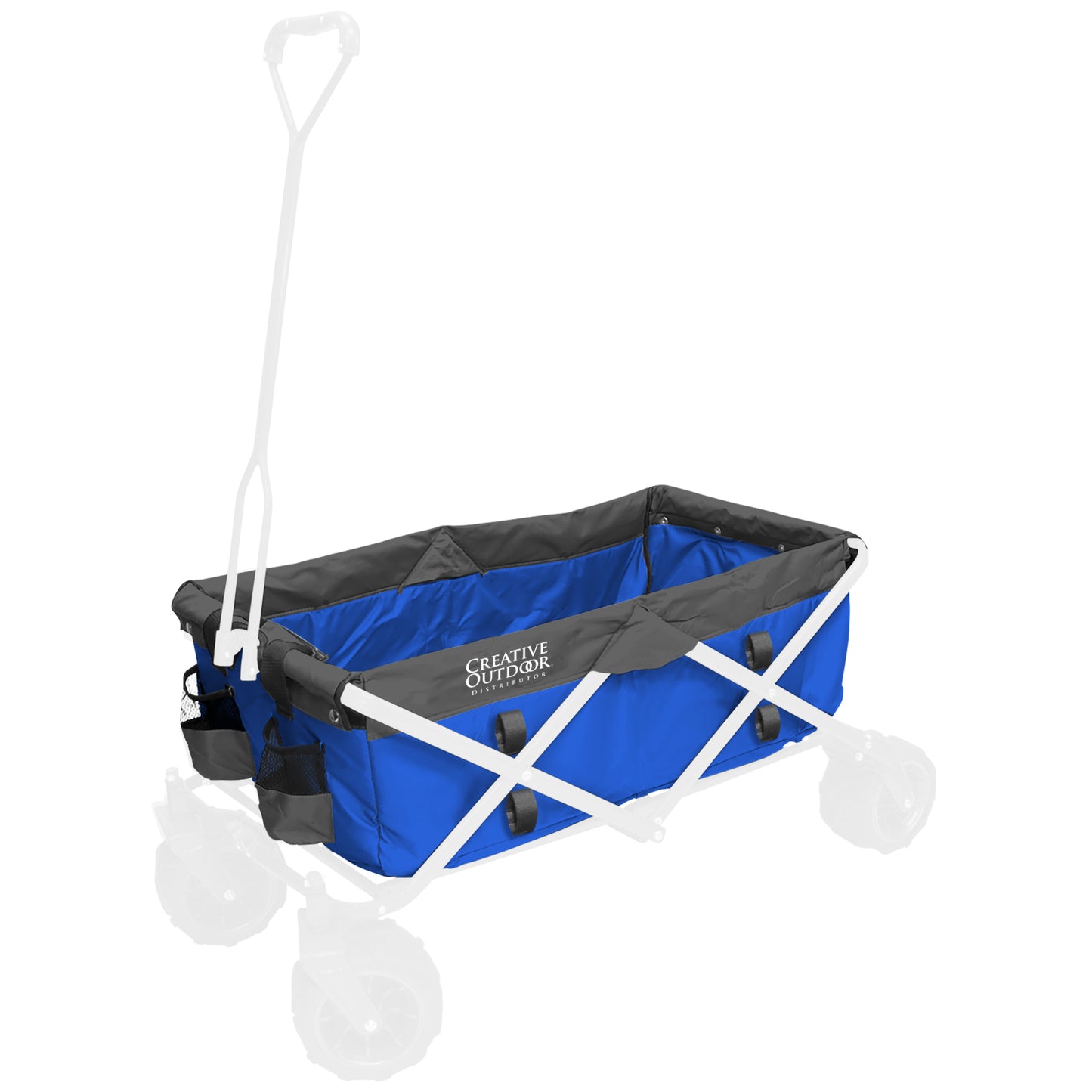 All-Terrain Folding Wagon Replacement Fabric - BLUE/GRAY