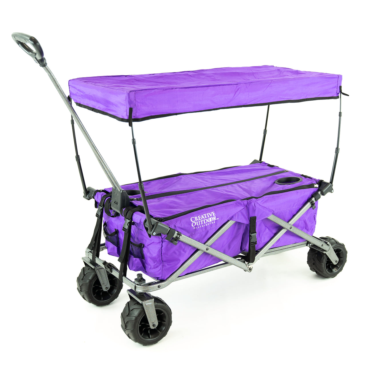 All-Terrain Deluxe Wagon - Purple - Custom Folding Wagons
