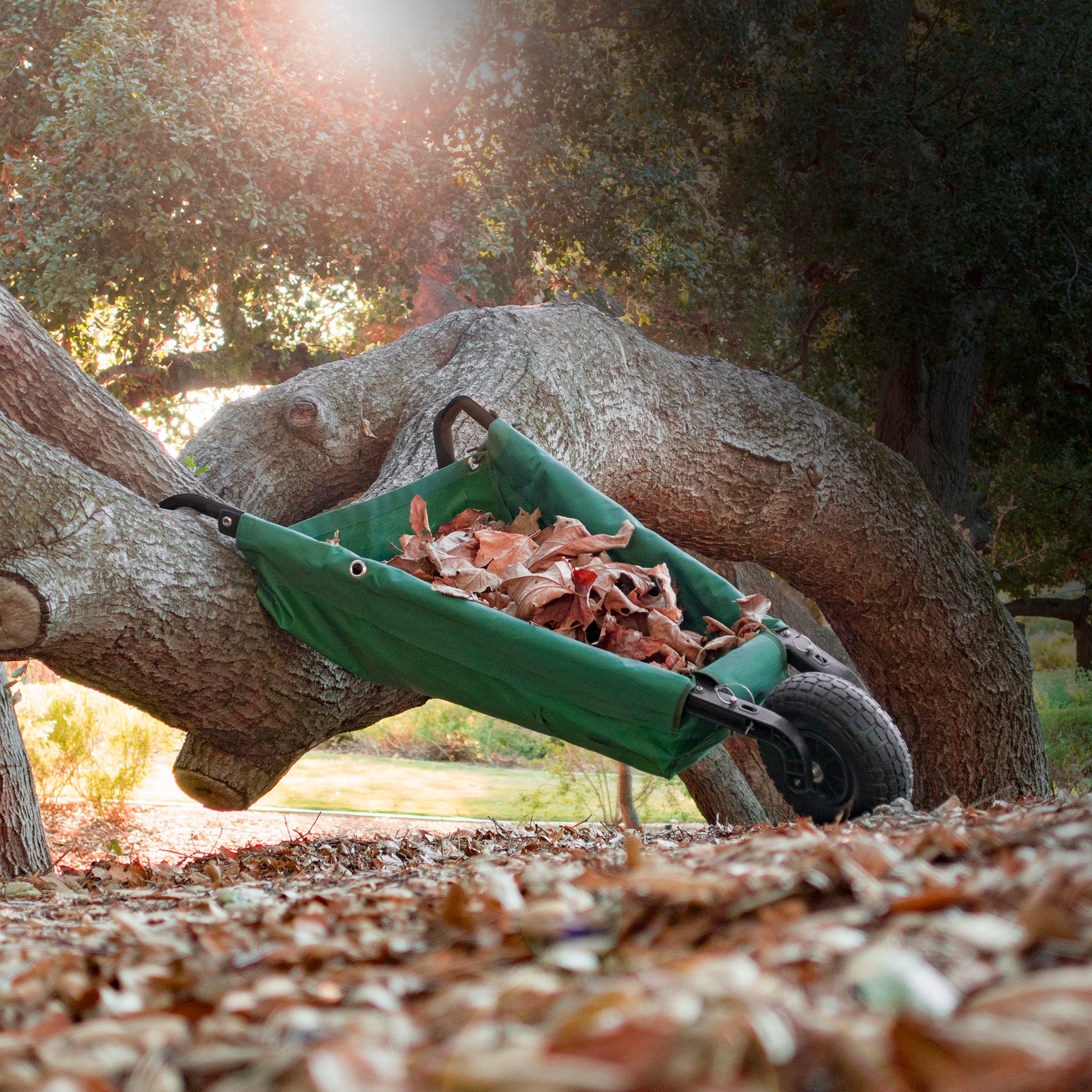 Creative Outdoor Folding Wheelbarrow