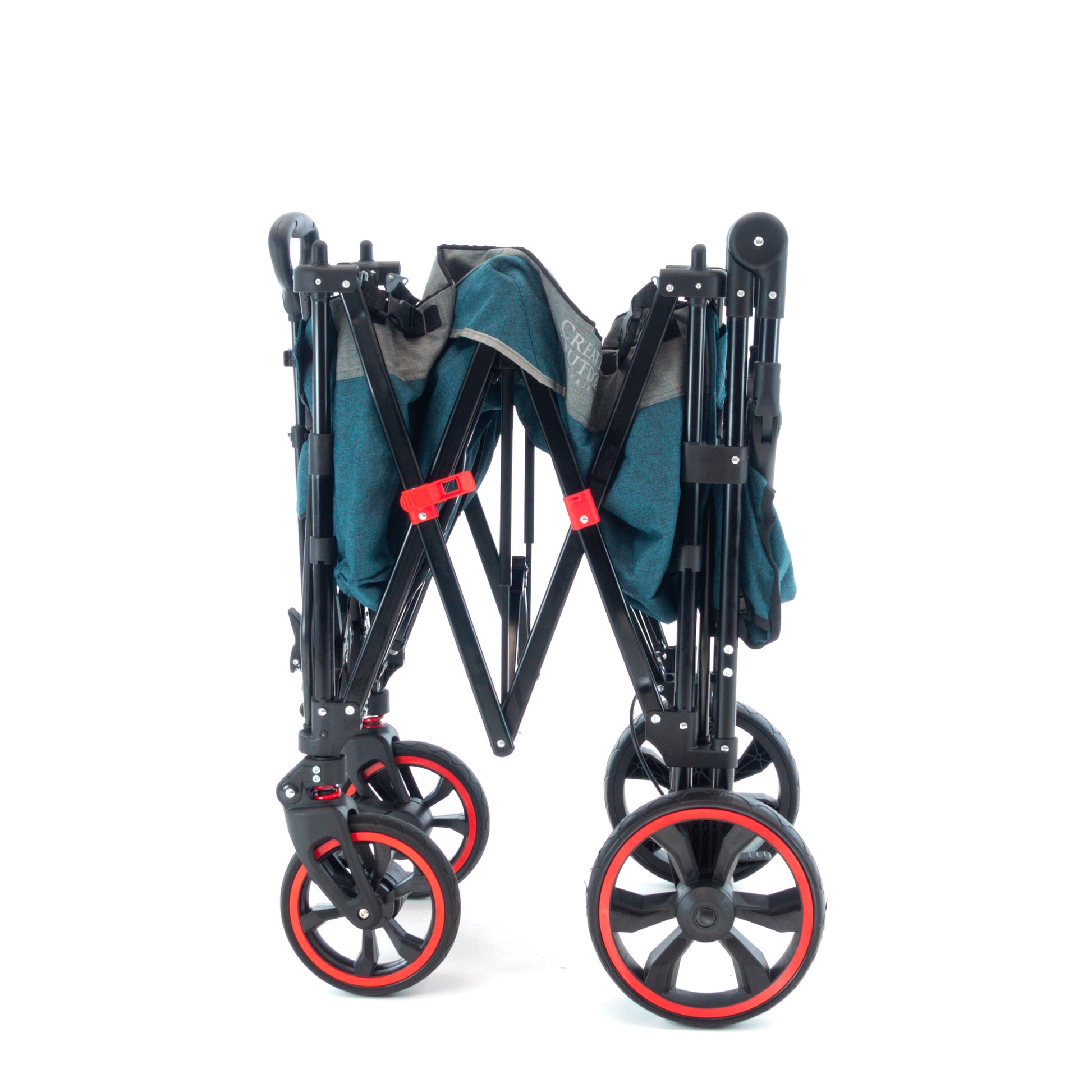 push-pull-folding-stroller-wagon-with-canopy-teal