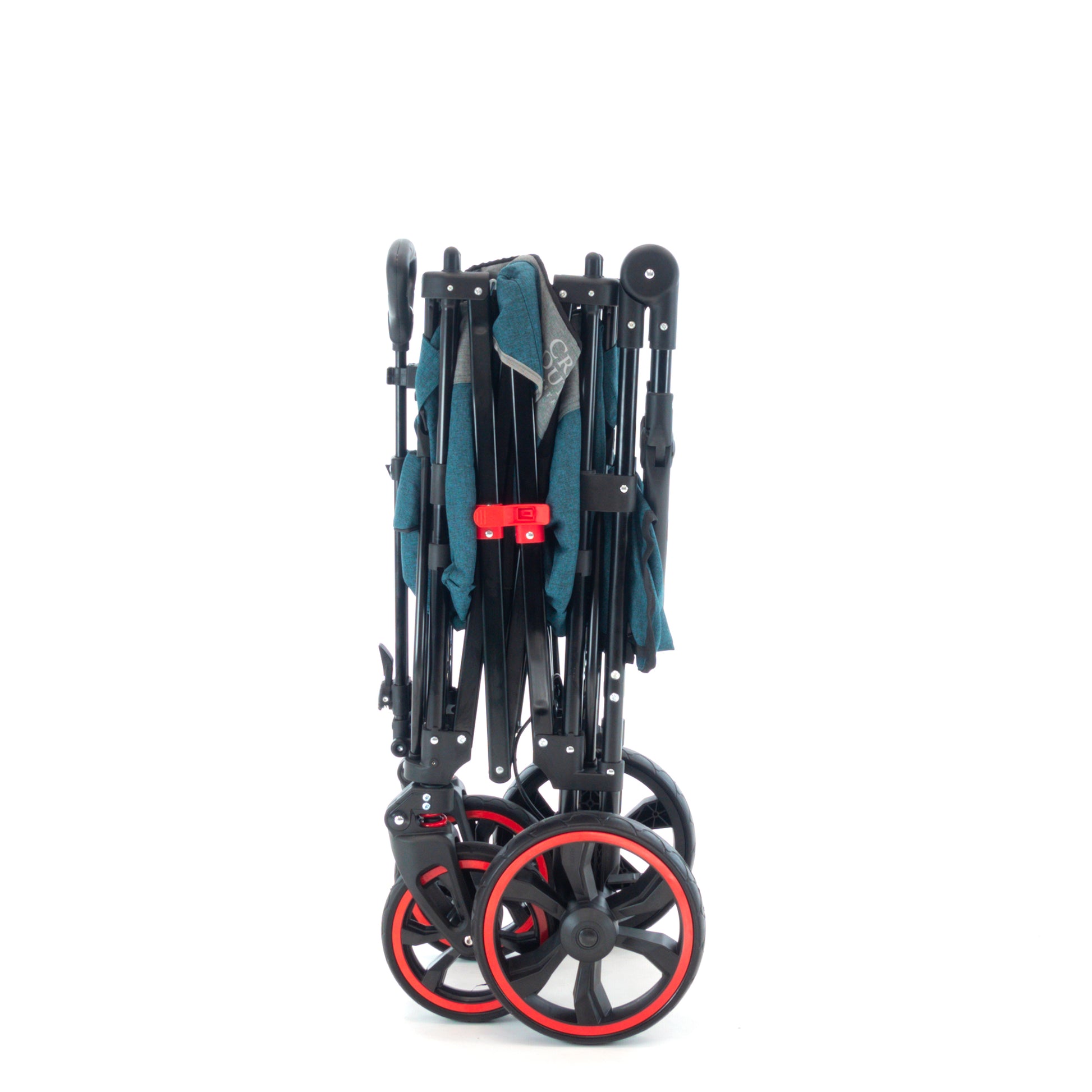 push-pull-folding-stroller-wagon-with-canopy-teal