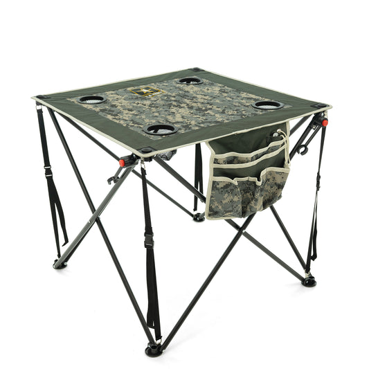 Folding Wine Table | Official US Army Licensed - Custom Folding Wagons