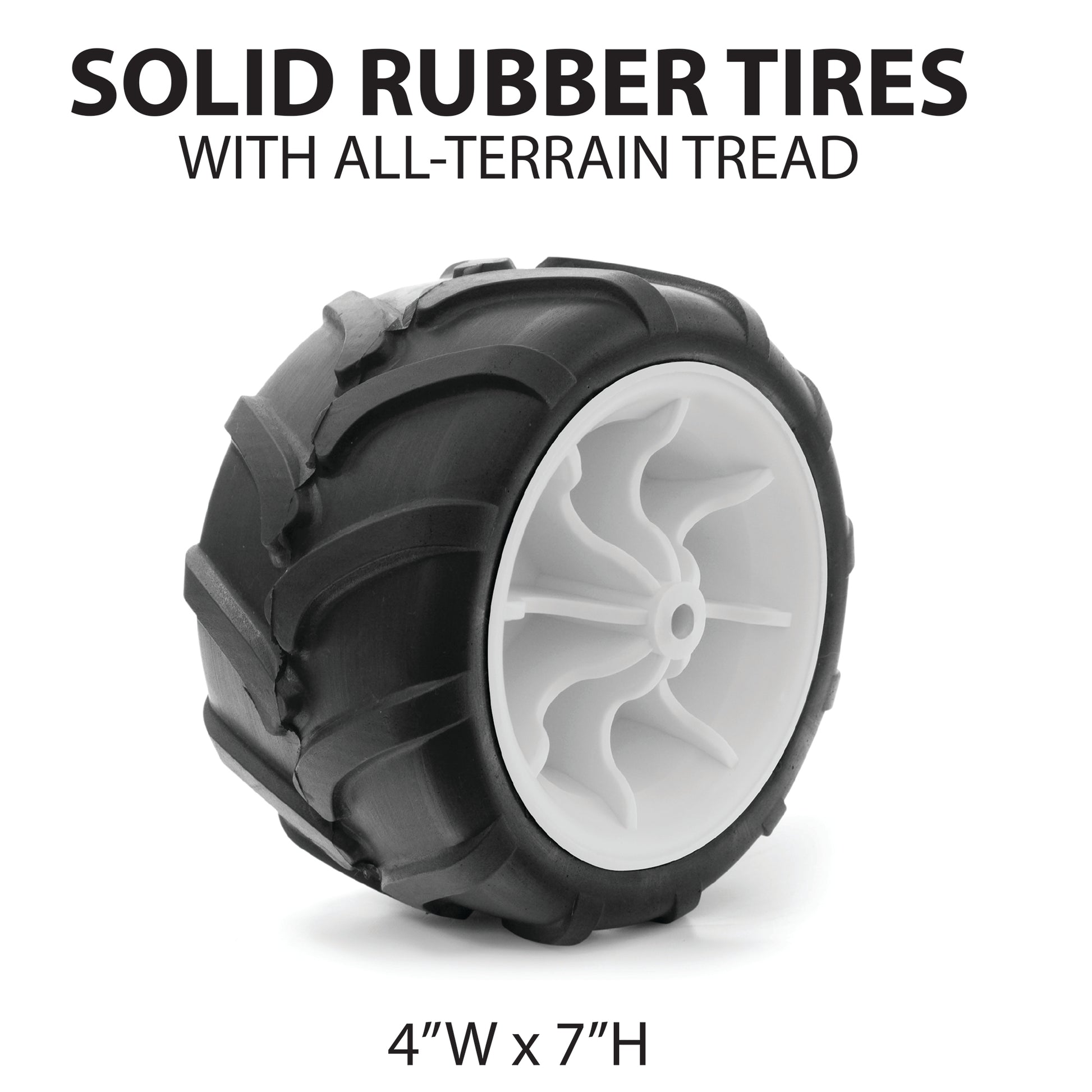 baby trend wagon wheel replacement All-Terrain Replacement 7" Wheel