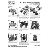 Thumbnail for all-terrain-folding-wagon-green