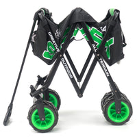 Thumbnail for all-terrain-sport-folding-wagon-black-green