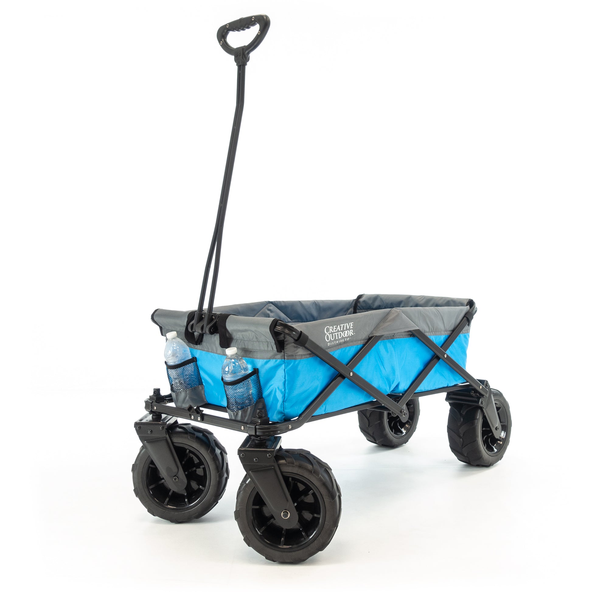 Folding Beach Cart Swivel Wheel - Set of 2