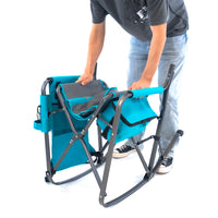 Thumbnail for folding-rocking-chair-teal-gray