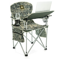 Thumbnail for iChair Folding Wine Chair with Adjustable Table | Official US Army Licensed - Custom Folding Wagons