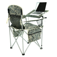 Thumbnail for iChair Folding Wine Chair with Adjustable Table | Official US Army Licensed - Custom Folding Wagons