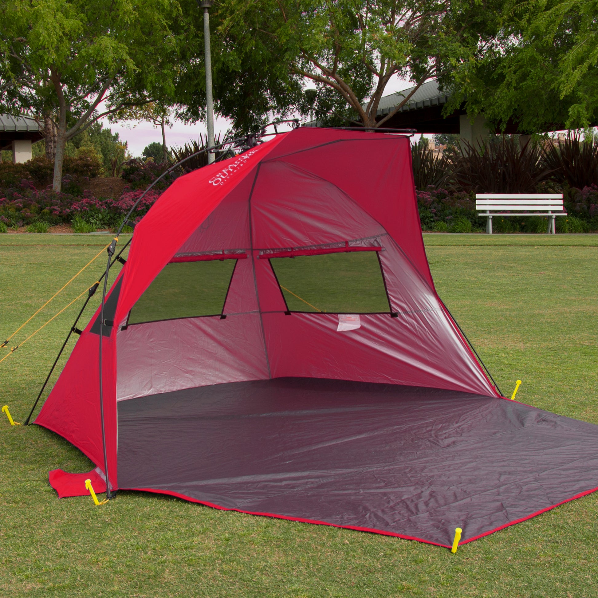 tent cabana Instant Pop Up Cabana Tent Shelter with Carry Bag – Creative Wagons