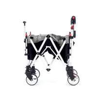 Thumbnail for pack-and-push-folding-stroller-wagon-black-gray