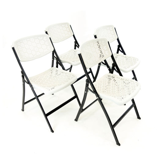 picnic-folding-chairs-with-honeycomb-pattern-white