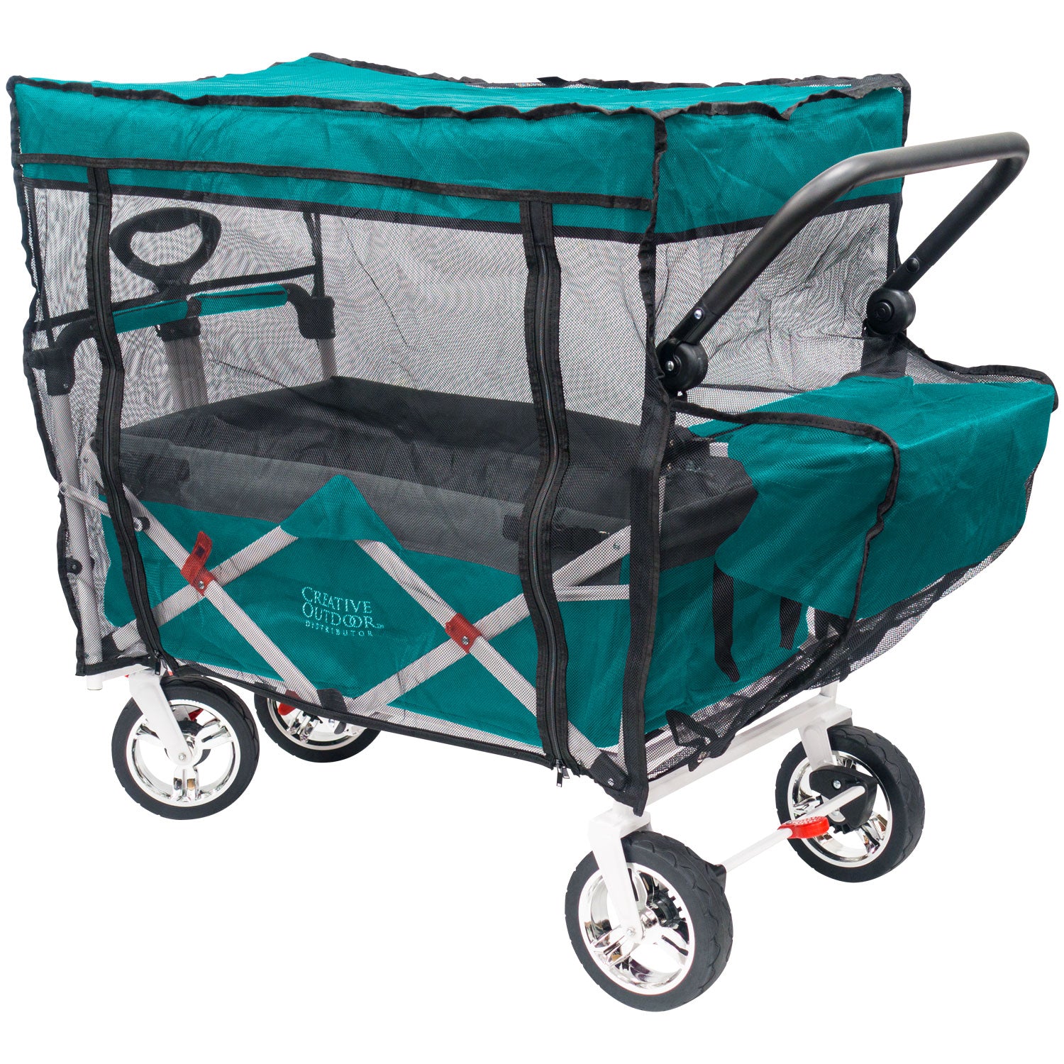push-pull-folding-wagon-insect-mosquito-bug-net-accessory