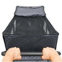 Thumbnail for push-pull-folding-wagon-quilted-insulated-cold-weather-cover-accessory