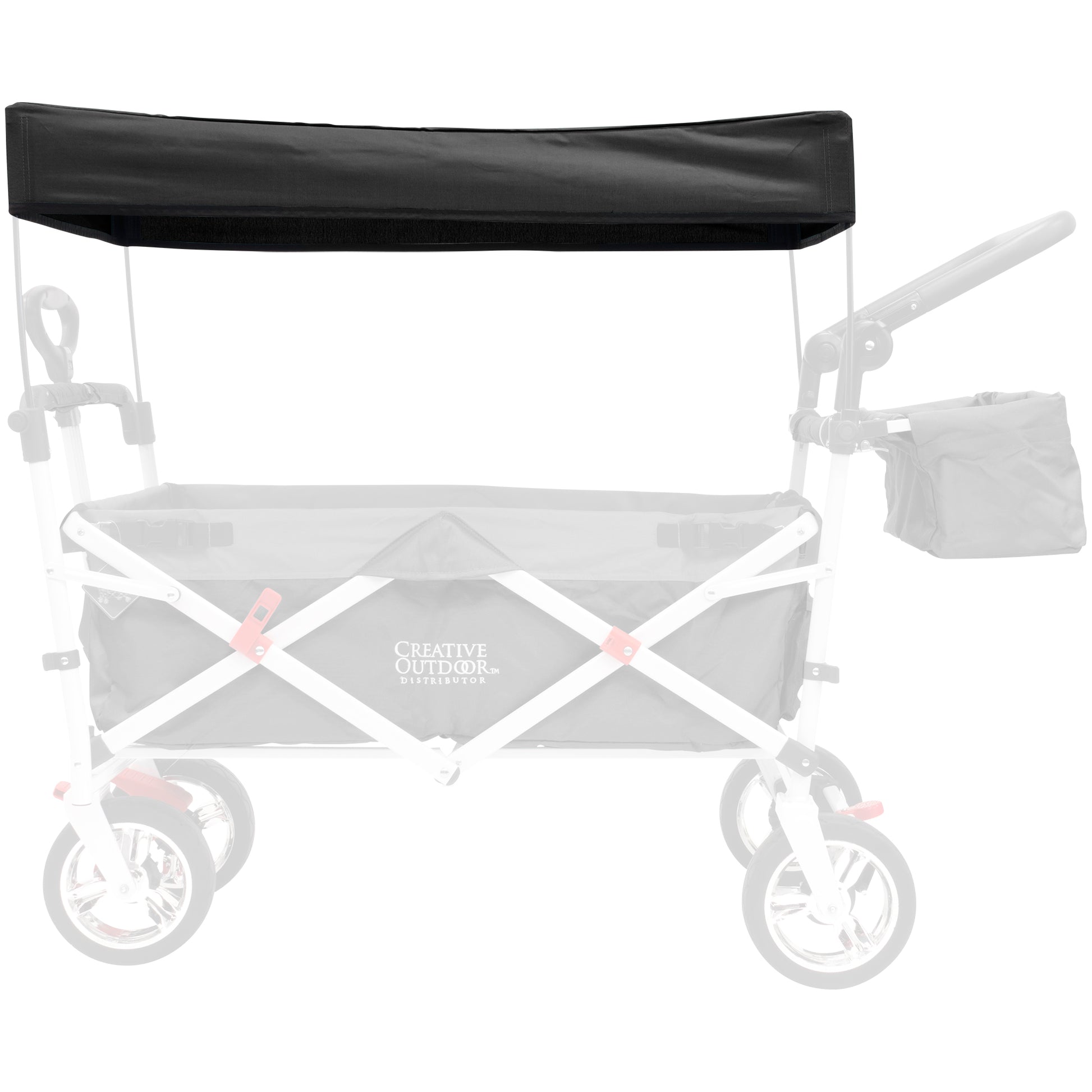 push-pull-folding-wagon-silver-series-replacement-canopy