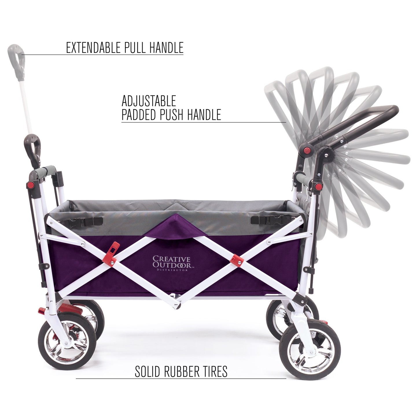 push-pull-silver-series-plus-folding-wagon-stroller-with-canopy-purple